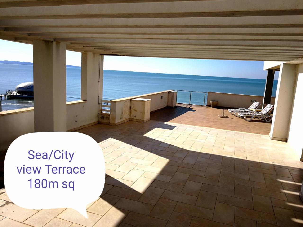 Turtle Apartment Durrës Esterno foto